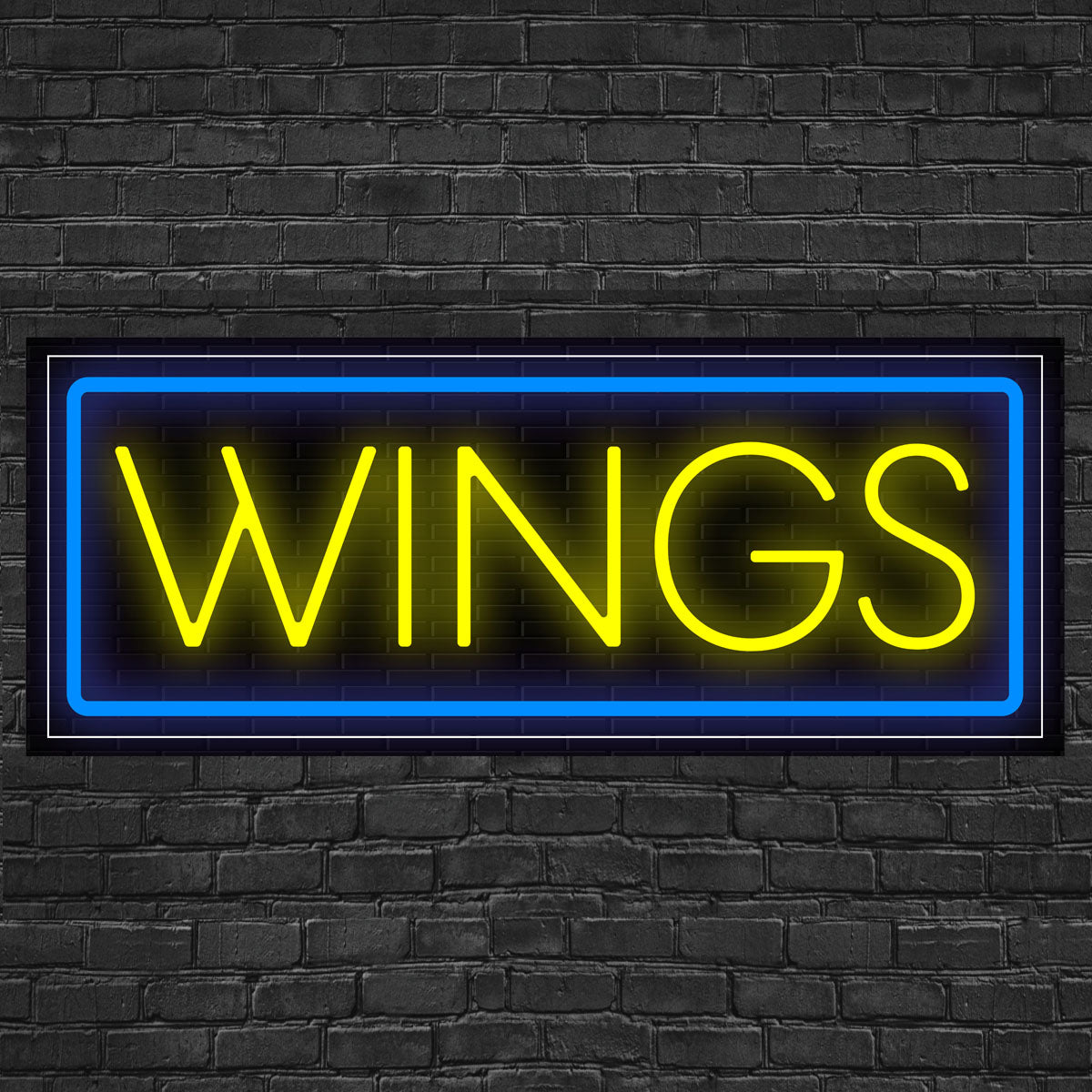 Wings LED Flex Signs 10"x 24"