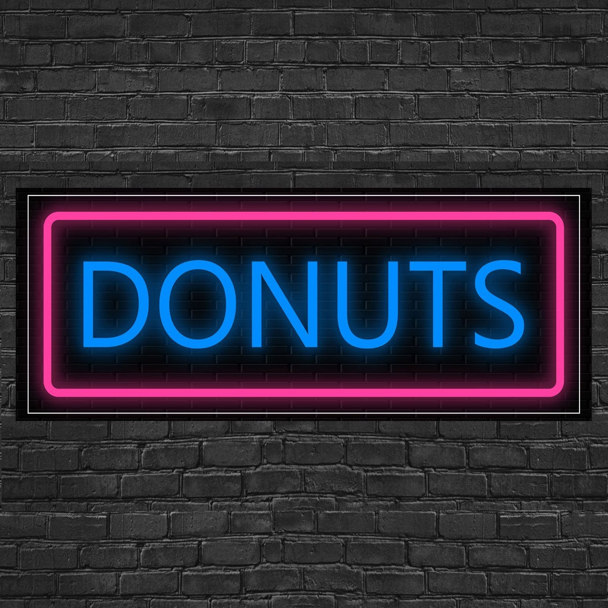 Donuts LED Flex Signs 10"x 24"