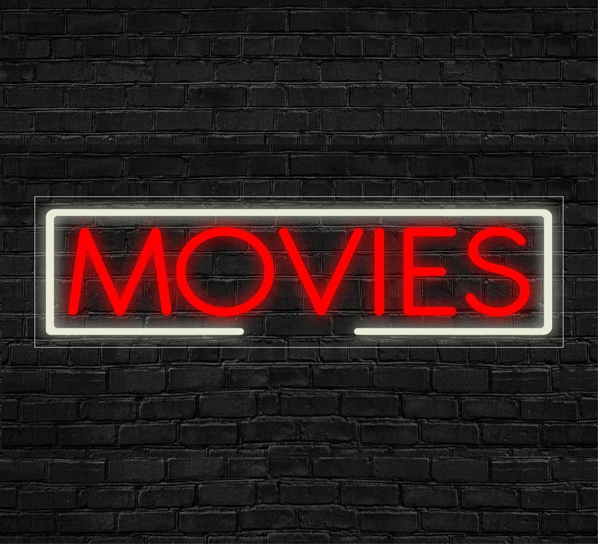 Movies LED Flex Signs 10"x 24"