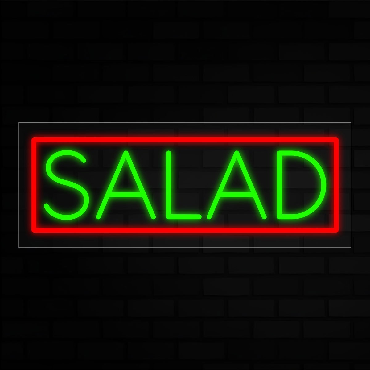 Salad  LED Flex Signs 10"x 24"