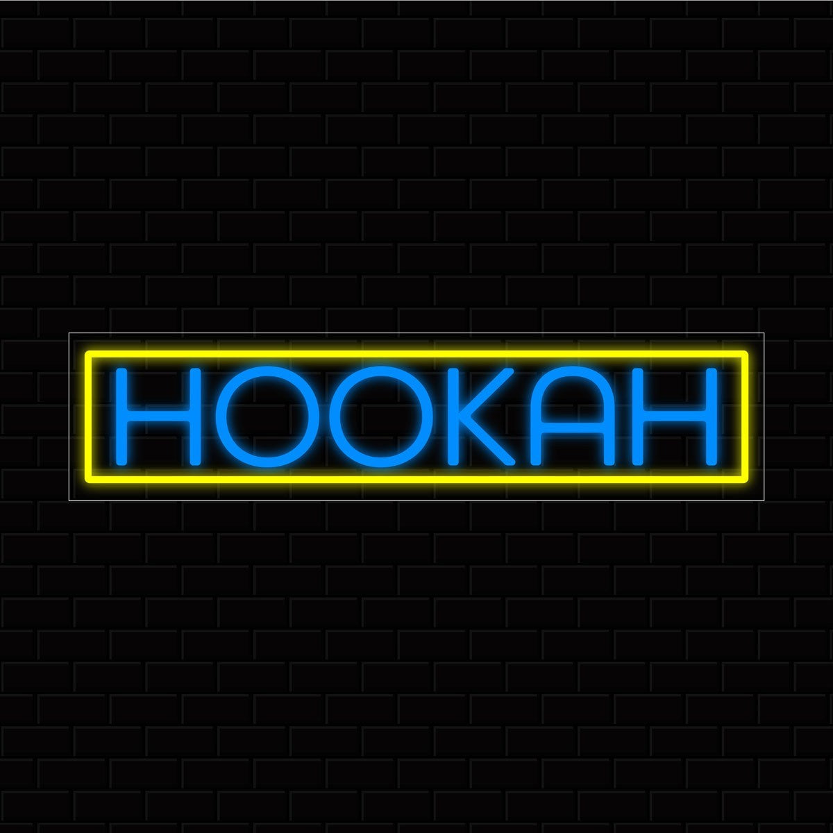 Hookah  LED Flex Signs 10"x 24"