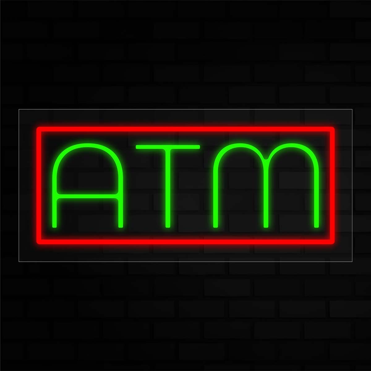 ATM  LED Flex Signs 10"x 24"