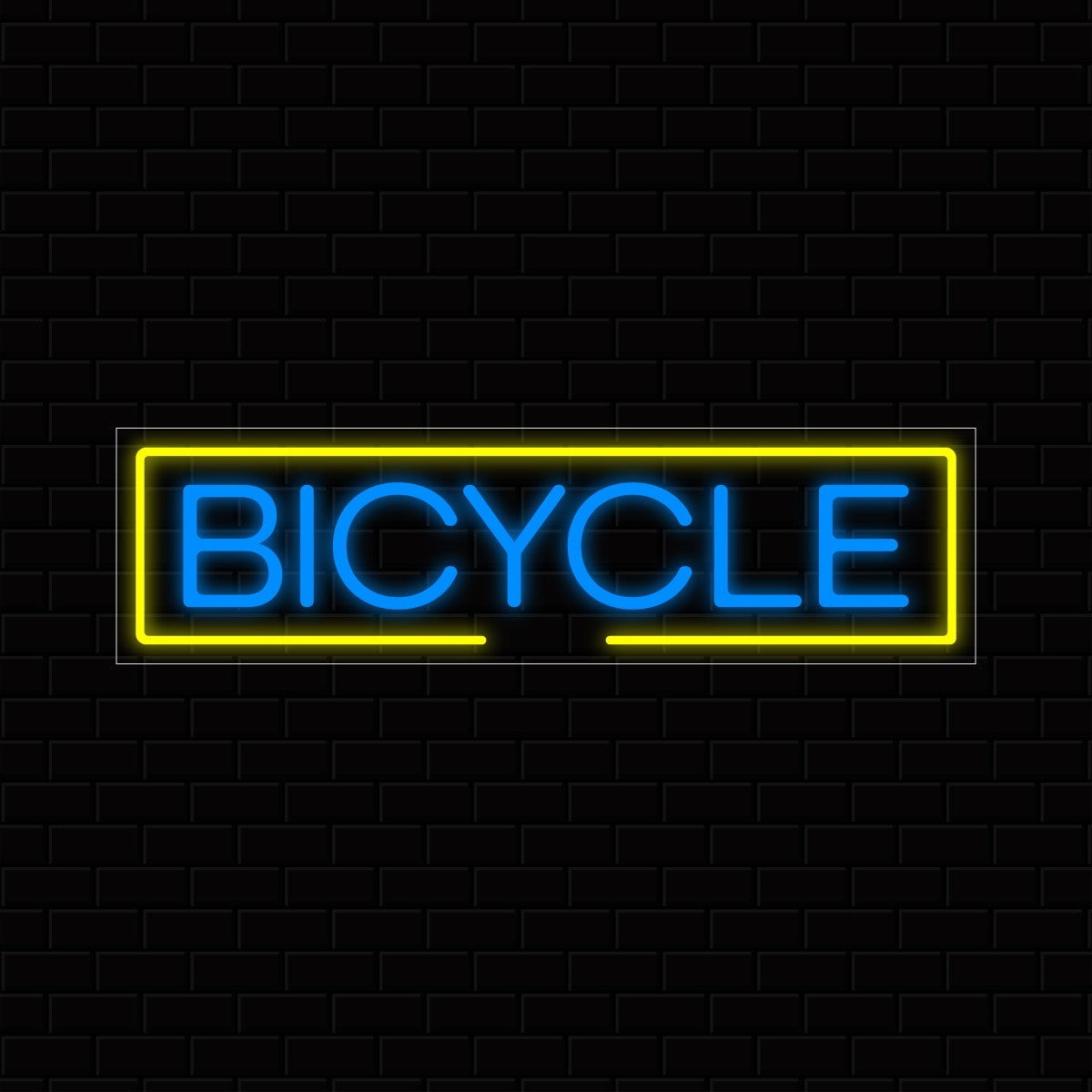 Bicycle LED Flex Signs 10"x 24"