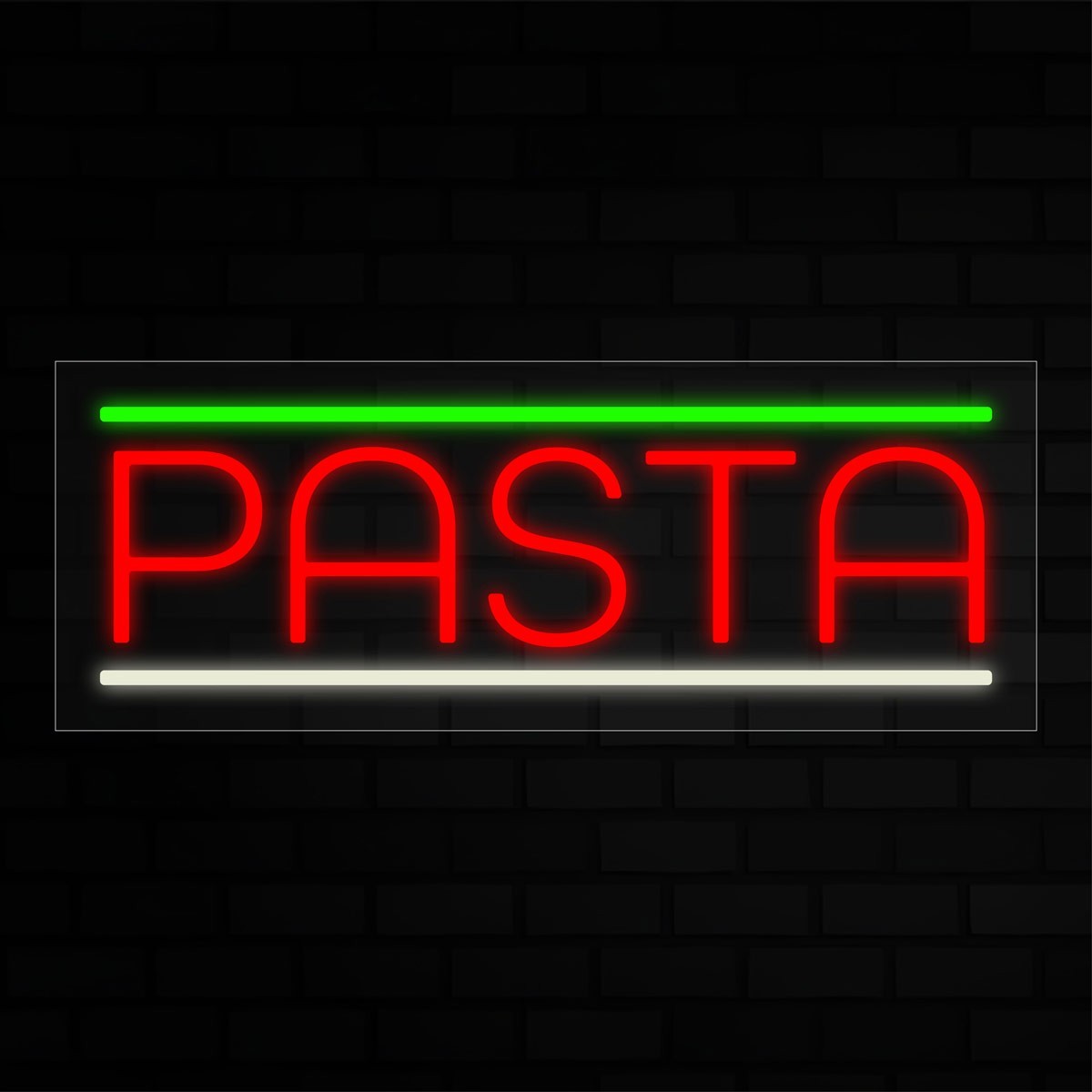 Pasta  LED Flex Signs 10"x 24"