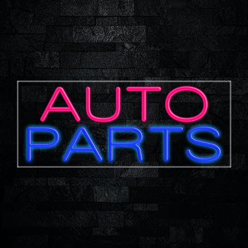 Auto Parts LED Flex Sign 32″ x 13″