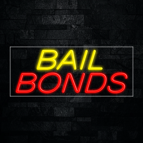 Bail Bonds LED Flex Sign 32″ x 13″