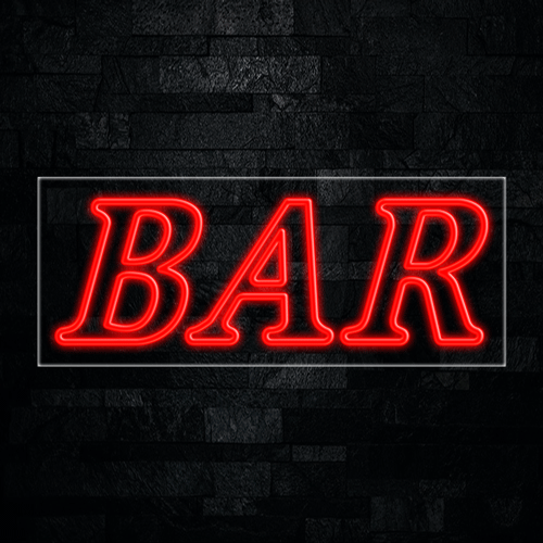 Bar LED Flex Sign 32″ x 13″