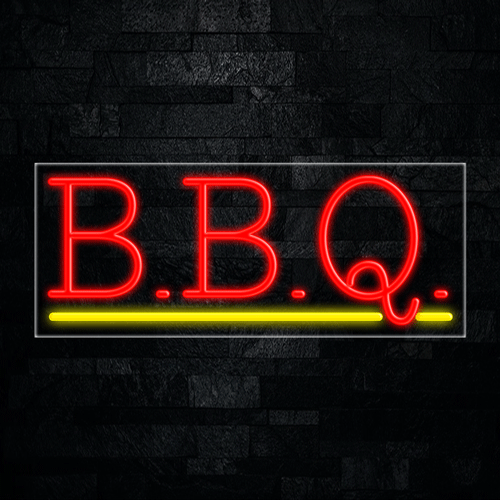 B.B.Q LED Flex Sign 32″ x 13″