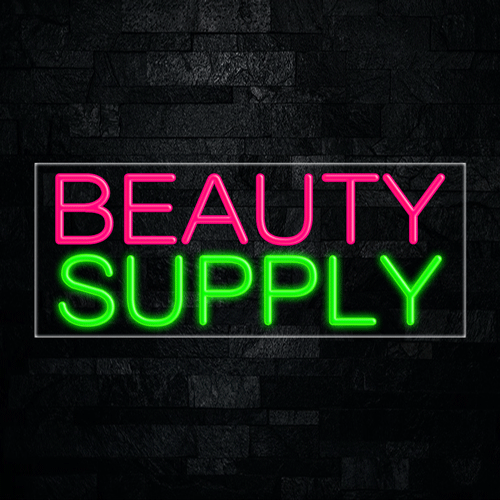 Beauty Supply LED Flex Sign 32″ x 13″