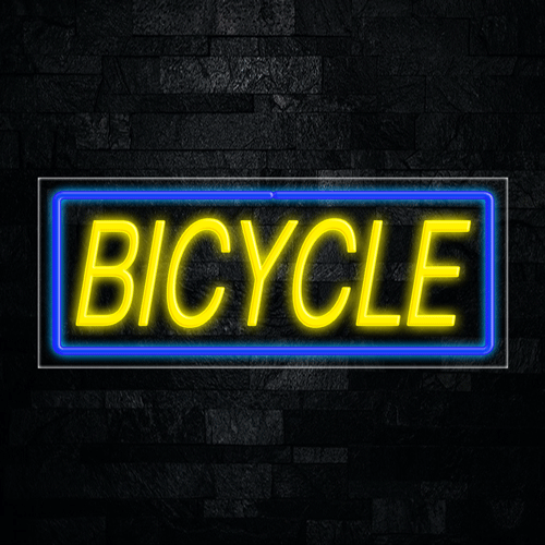 Bicycle LED Flex Sign 32″ x 13″