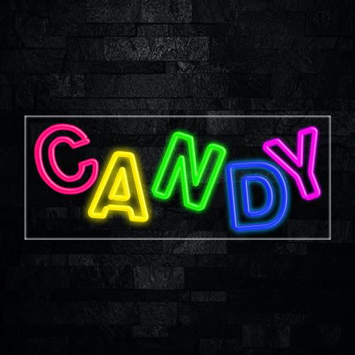 Candy LED Flex Sign 32″ x 13″