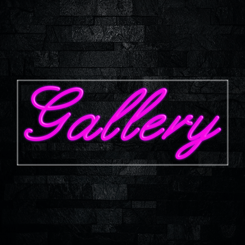 Gallery LED Flex Sign 32″ x 13″