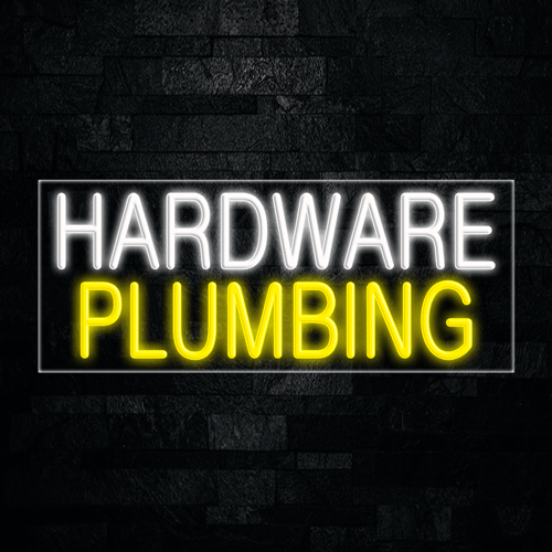 Hardware Plumbing LED Flex Sign 32″ x 13″