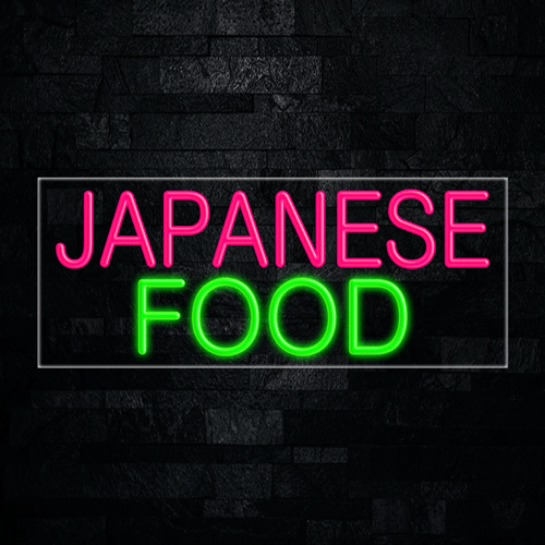 Japanese Food LED Flex Sign 32″ x 13″