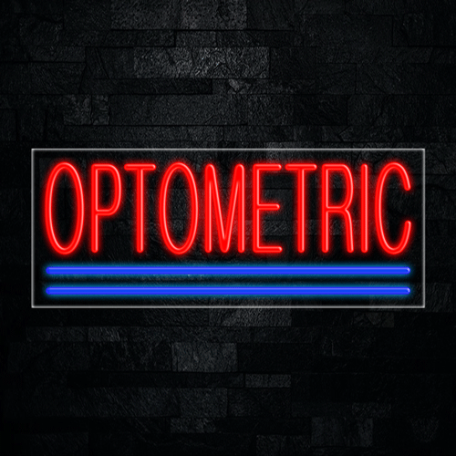 Optometric LED Flex Sign 32″ x 13″