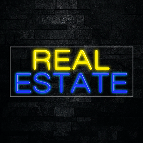 Real Estate LED Flex Sign 32″ x 13″