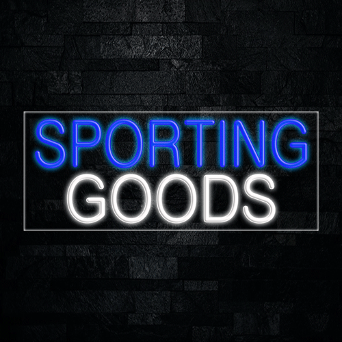 Sporting Goods LED Flex Sign 32″ x 13″