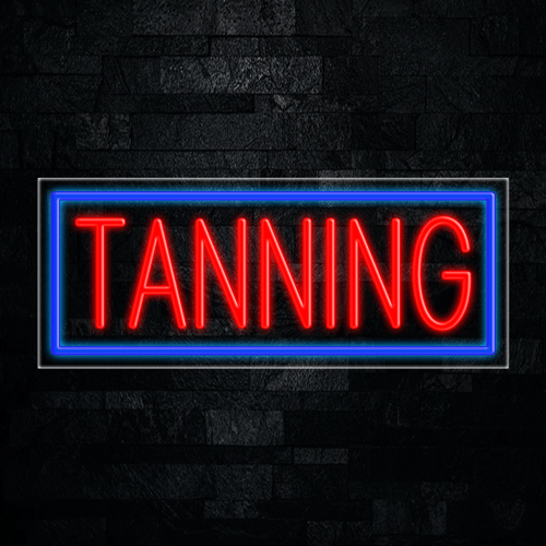 Tanning LED Flex Sign 32″ x 13″