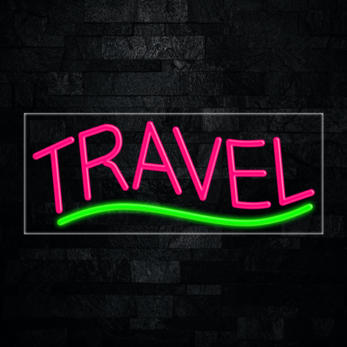 Travel LED Flex Sign 32″ x 13″