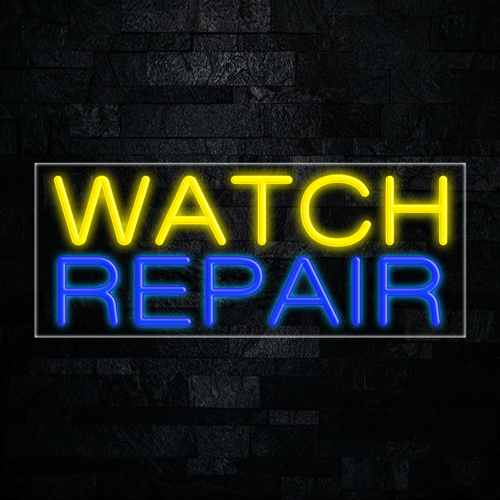 Watch Repair LED Flex Sign 32″ x 13″