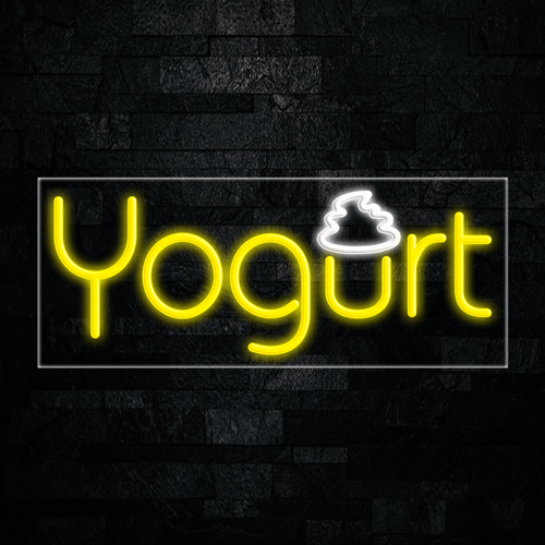 Yogurt LED Flex Sign 32″ x 13″