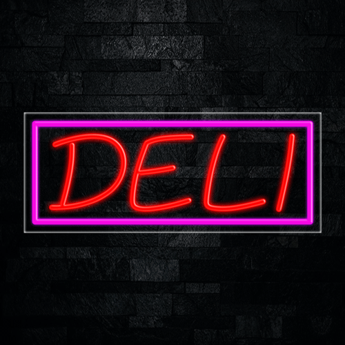 Deli LED Flex Sign 32″ x 13″