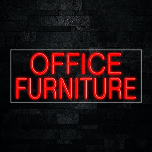 Office Furniture LED Flex Sign 32″ x 13″