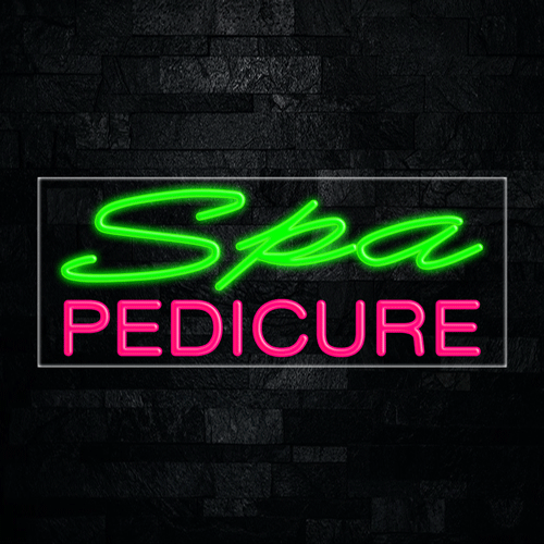 Spa Pedicure LED Flex Sign 32″ x 13″