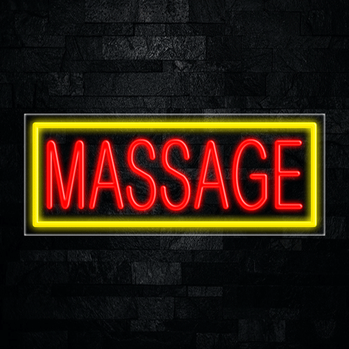 Massage LED Flex Sign 32″ x 13″