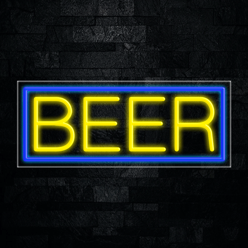 Beer LED Flex Sign 32″ x 13″