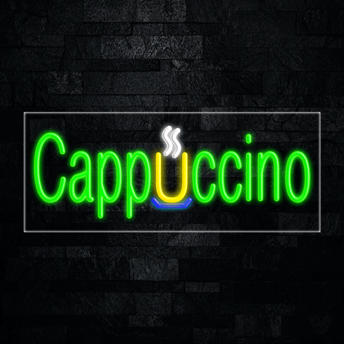 Cappuccino LED Flex Sign 32″ x 13″