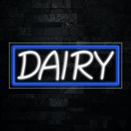 Dairy LED Flex Sign 32″ x 13″