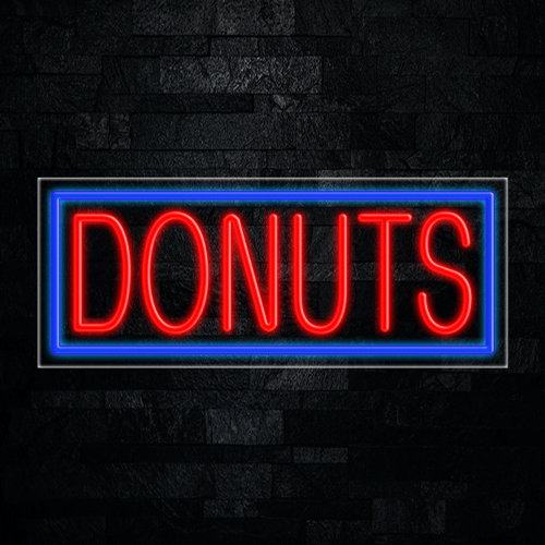 Donuts LED Flex Sign 32″ x 13″