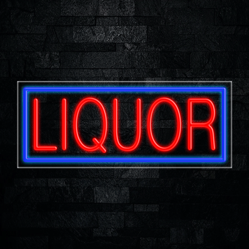 Liquor LED Flex Sign 32″ x 13″