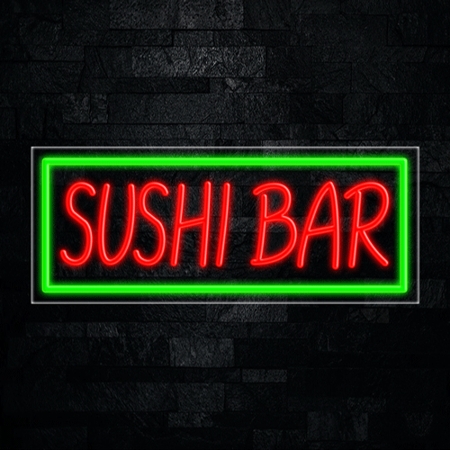 Sushi Bar LED Flex Sign 32″ x 13″