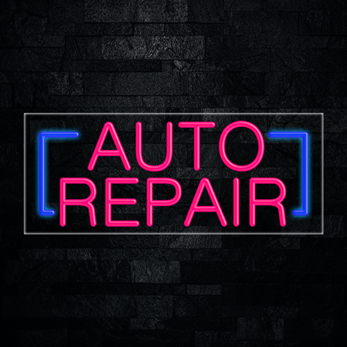 Auto Repair LED Flex Sign 32″ x 13″