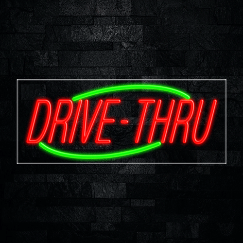 Drive-Thru LED Flex Sign 32″ x 13″