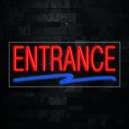 Entrance LED Flex Sign 32″ x 13″