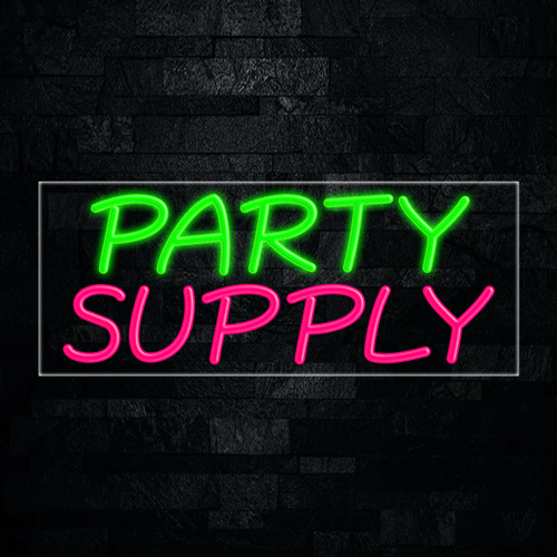 Party Supply LED Flex Sign 32″ x 13″