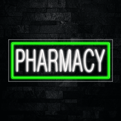 Pharmacy LED Flex Sign 32″ x 13″