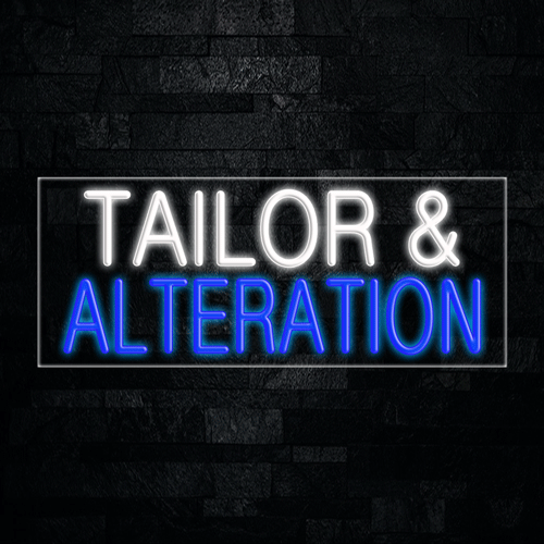 Tailor & Alteration LED Flex Sign 32″ x 13″