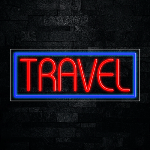 Travel LED Flex Sign 32″ x 13″