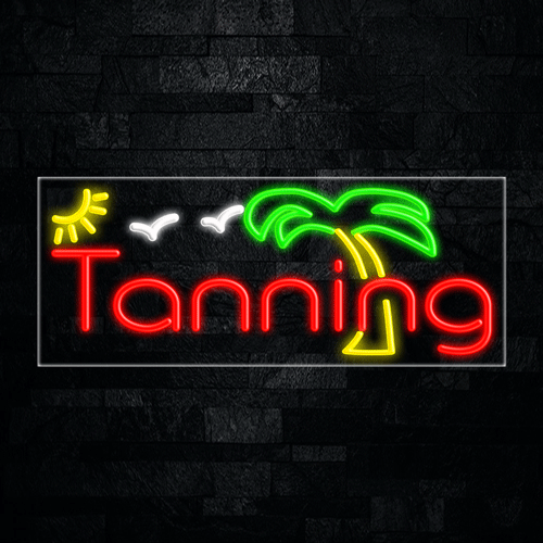 Tanning LED Flex Sign 32″ x 13″