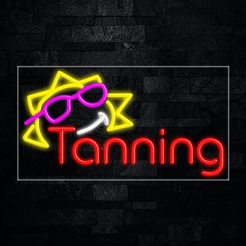 Tanning LED Flex Sign 37″ x 20″