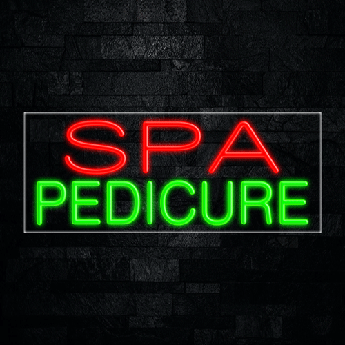 Spa Pedicure LED Flex Sign 32″ x 13″