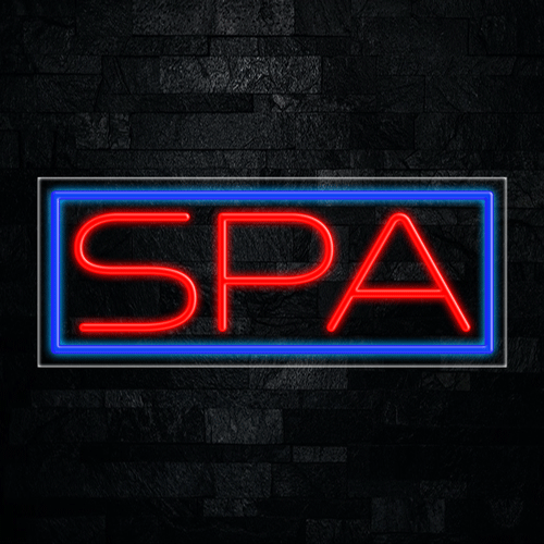 Spa LED Flex Sign 32″ x 13″