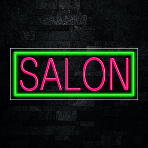 Salon LED Flex Sign 32″ x 13″