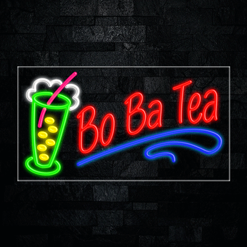 Bo Ba Tea LED Flex Sign 37″ x 20″