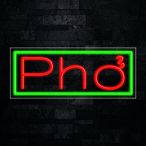 Pho LED Flex Sign 32″ x 13″