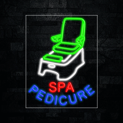 Spa Pedicure LED Flex Sign 31″ x 24″